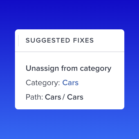 AI Analyst UI - Suggested Fixes AI Analyst UI - Suggested Fixes
